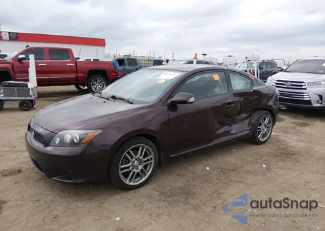 2010 Scion Tc z USA, uszkodzony, nr VIN JTKDE3B75A0307558